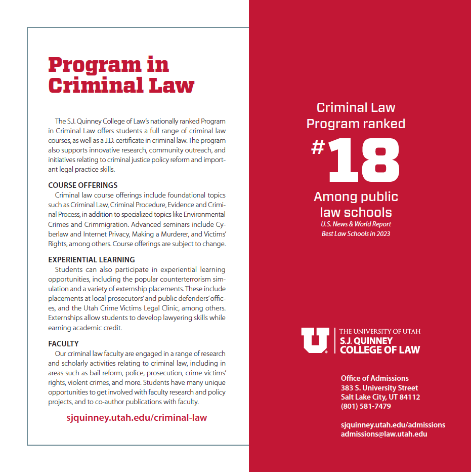 Criminal Law Program 2022